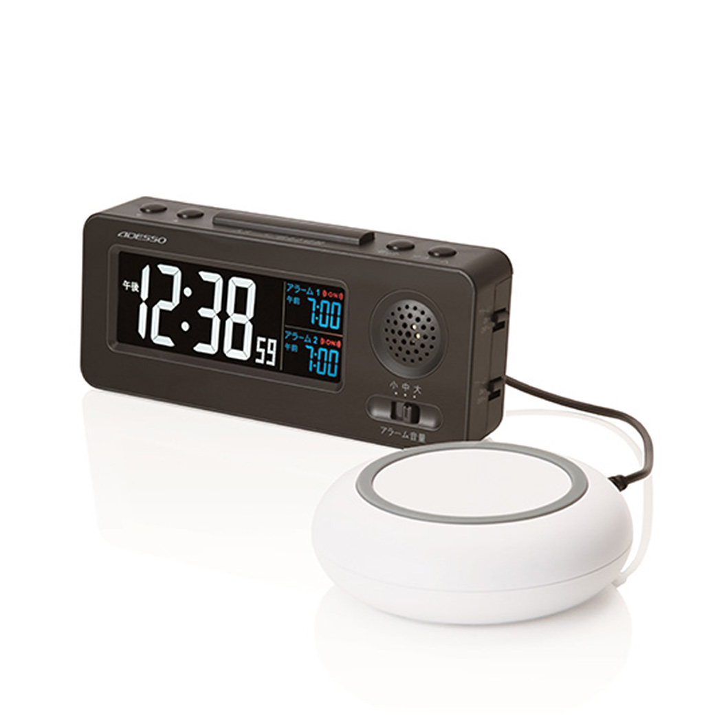 振動式目覚まし電波時計｜ノベルティ・オリジナルグッズ・記念品なら