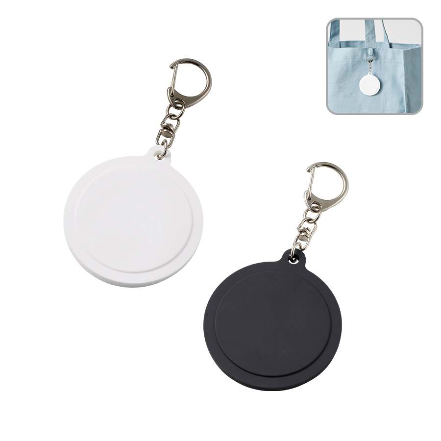 ラバーキーホルダー（ラウンド型）