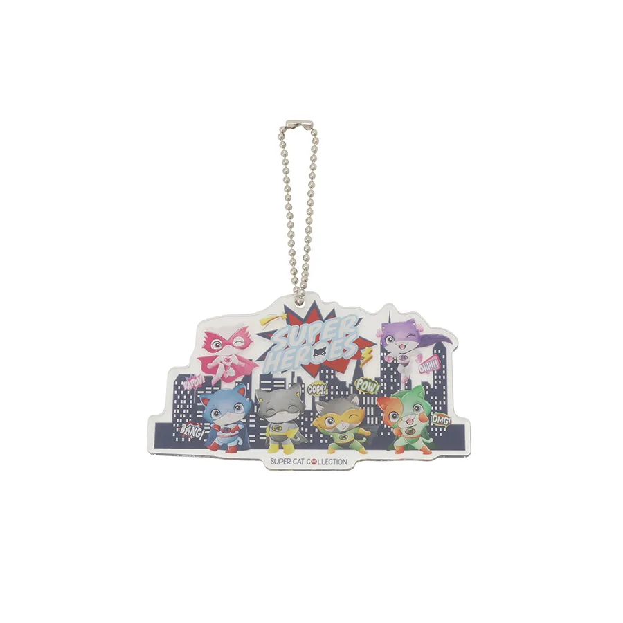 フリーカットアクリルキーホルダー S・SM・M・ML・L
