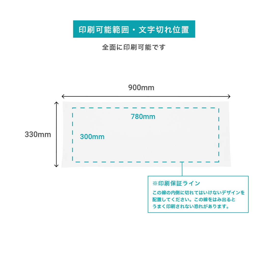 オリジナル手ぬぐい ネット印刷のラクスル