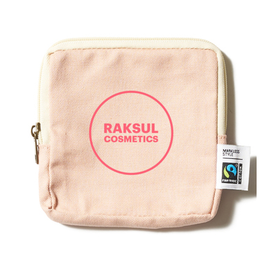 フェアトレードコットンスリムスクエアポーチ(S) TP-0050画像