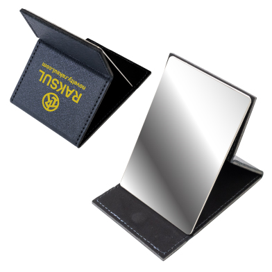 PREMO リサイクルレザーミラー＆モバイルスタンド