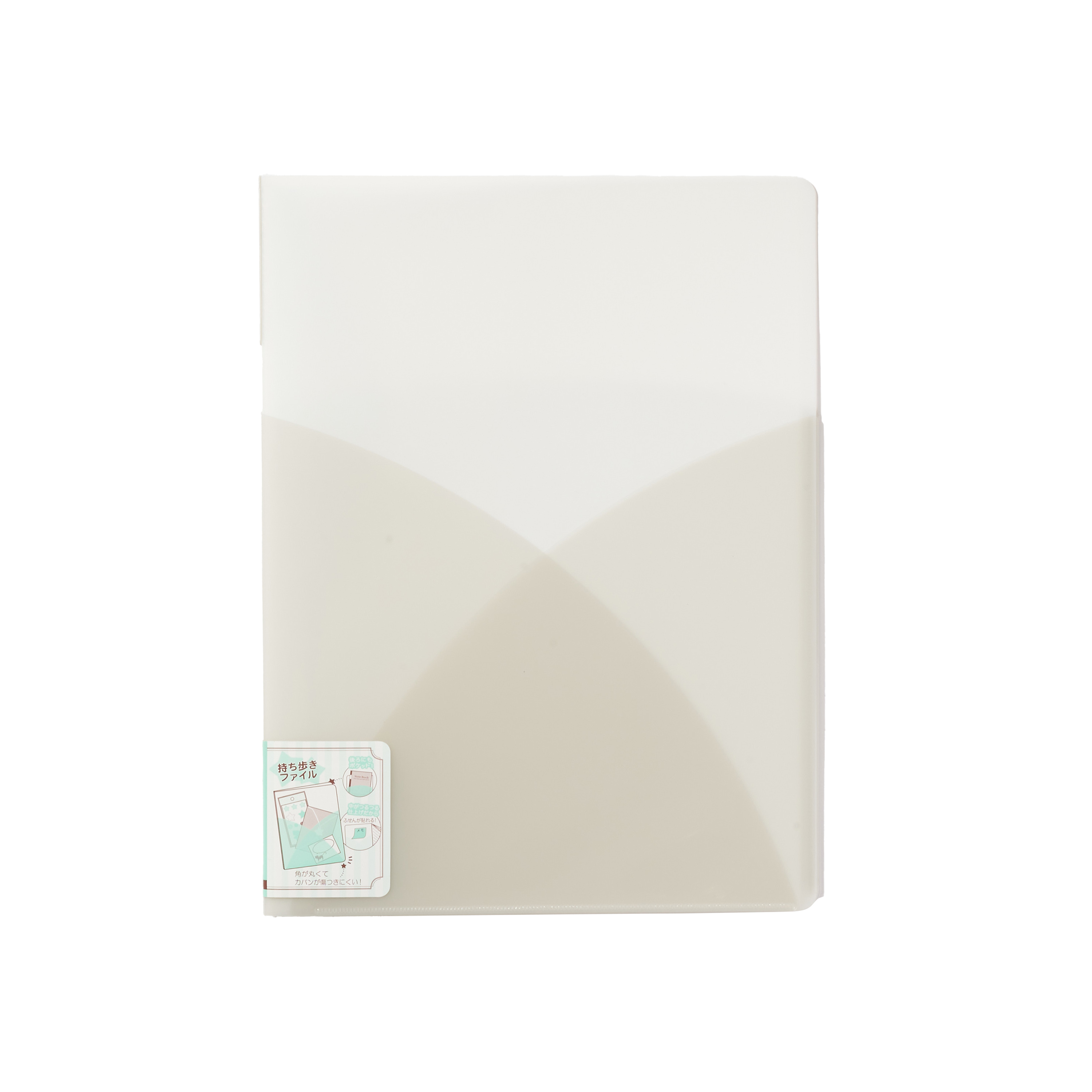 PLUS Pasty クリアファイルA4 10ポケット