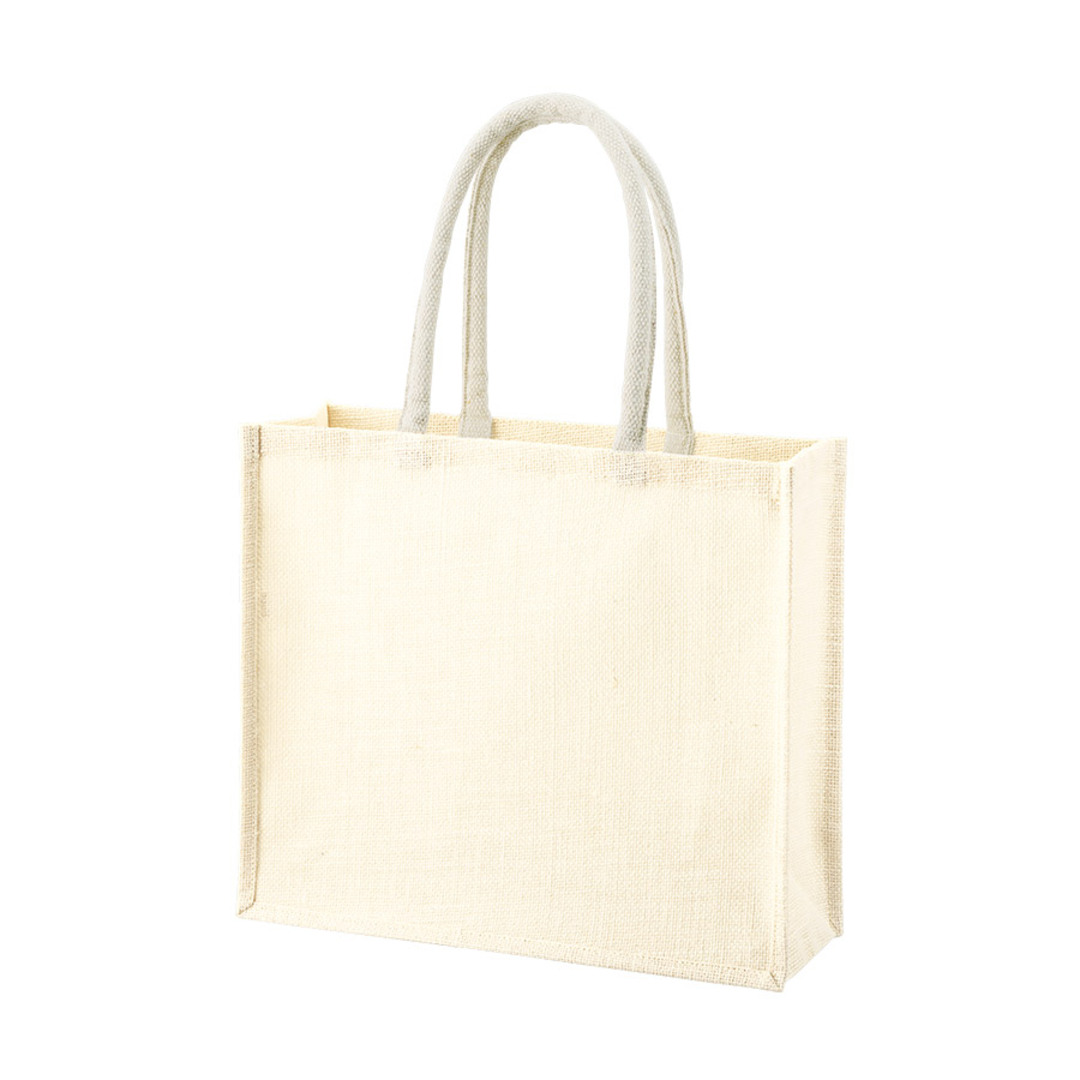 ジュートスクエアトート(ML) ワイド TR-1399