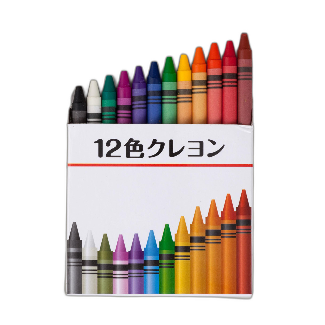 12色クレヨン SC-0103｜ノベルティ・オリジナルグッズ・記念品ならラクスル