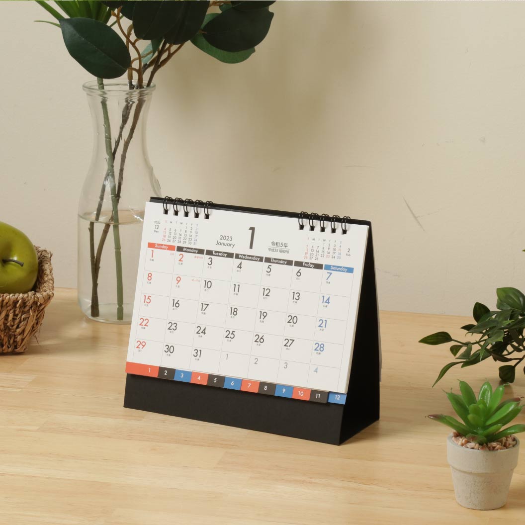 カレンダー・スケジュール Kasuga 短納期出荷】卓上インデックス・スケジュール カレンダー SG-919