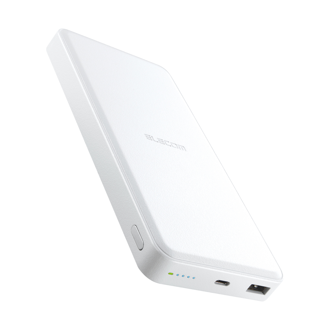 エレコム モバイルバッテリー 12000mAh リン酸鉄リチウムイオン DE-C39-12000の商品画像