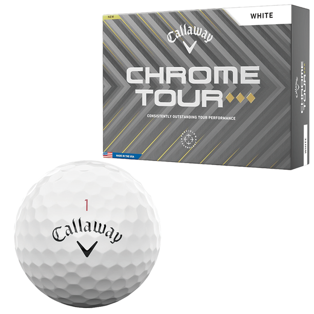 【Callaway】キャロウェイ CHROME TOUR♦♦♦ ゴルフボール(3球箱×4箱) 