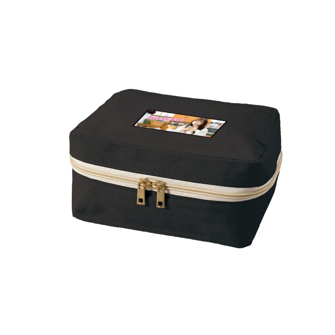 キャンバススクエアファスナーポーチ(M)