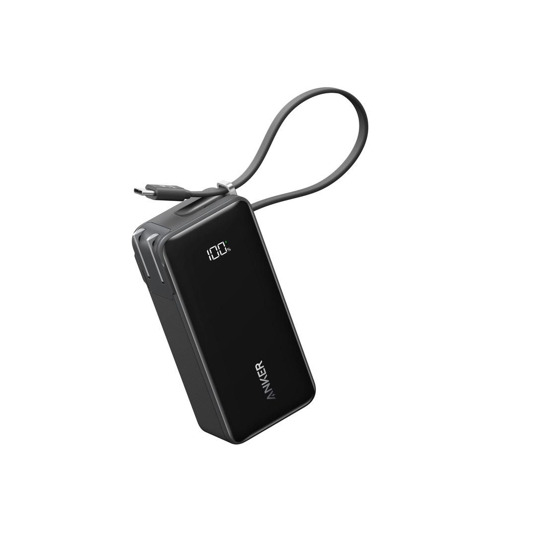 【100個から割引】Anker Power Bank (10000mAh  Fusion  Built-In USB-C ケーブル)
