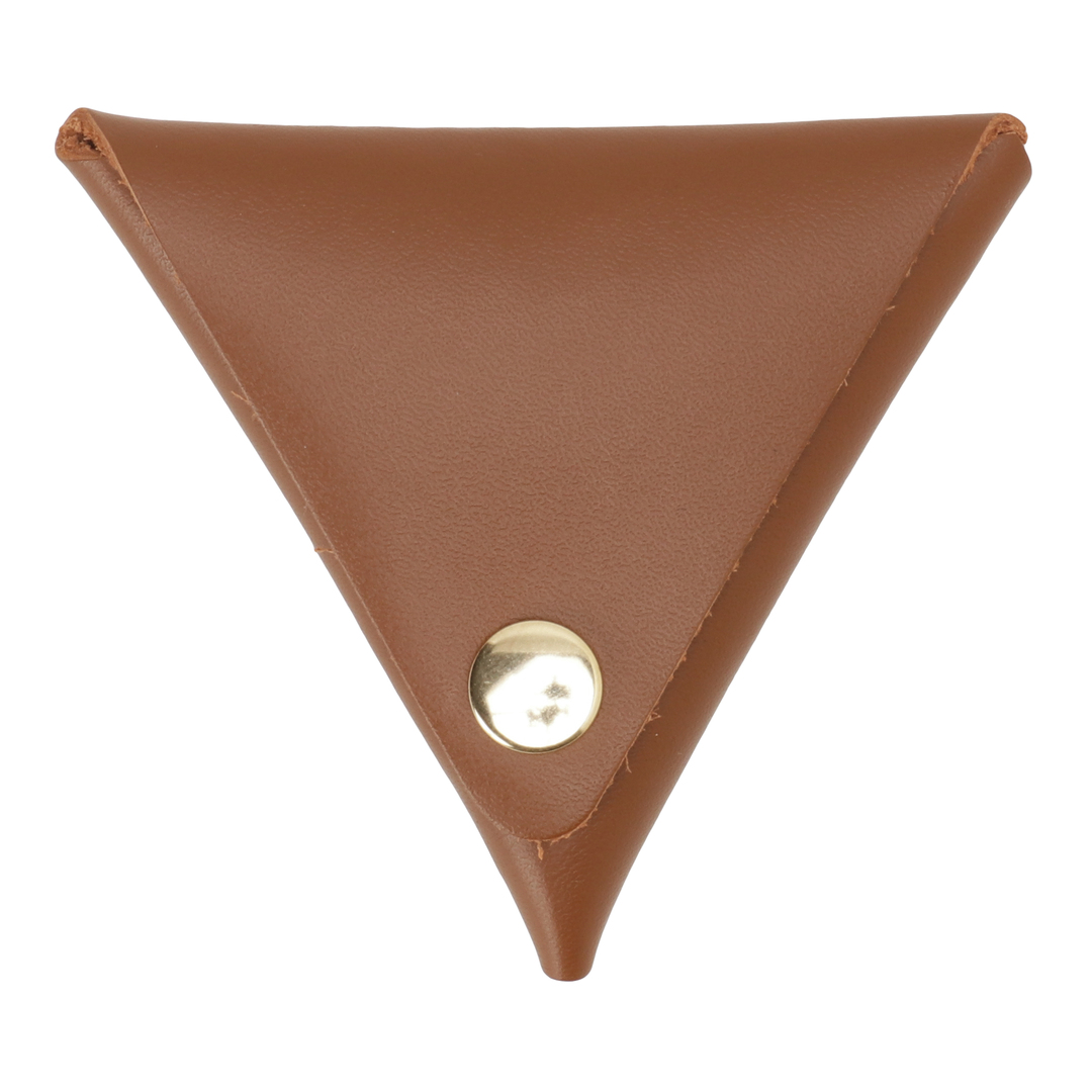 オリジナル本革三角コインケース【日本製】｜ノベルティ
