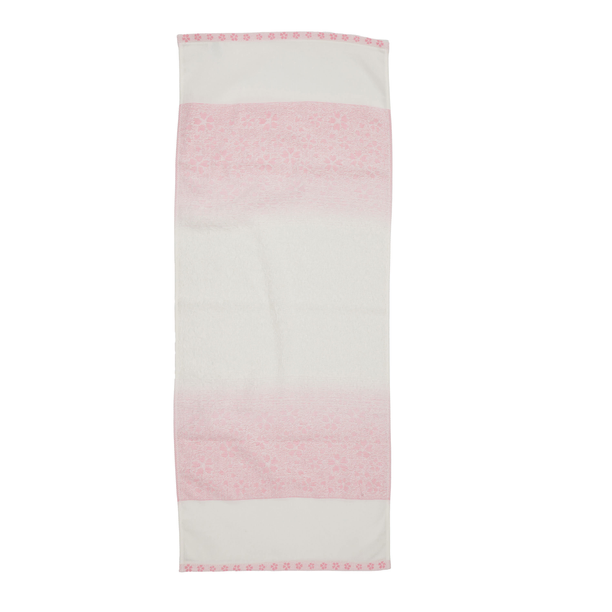 さくら柄国産タオル 220匁