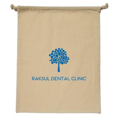 3.5オンス コットン巾着(L)画像