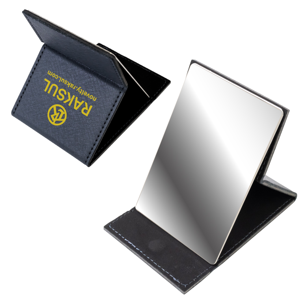 PREMO リサイクルレザーミラー＆モバイルスタンド