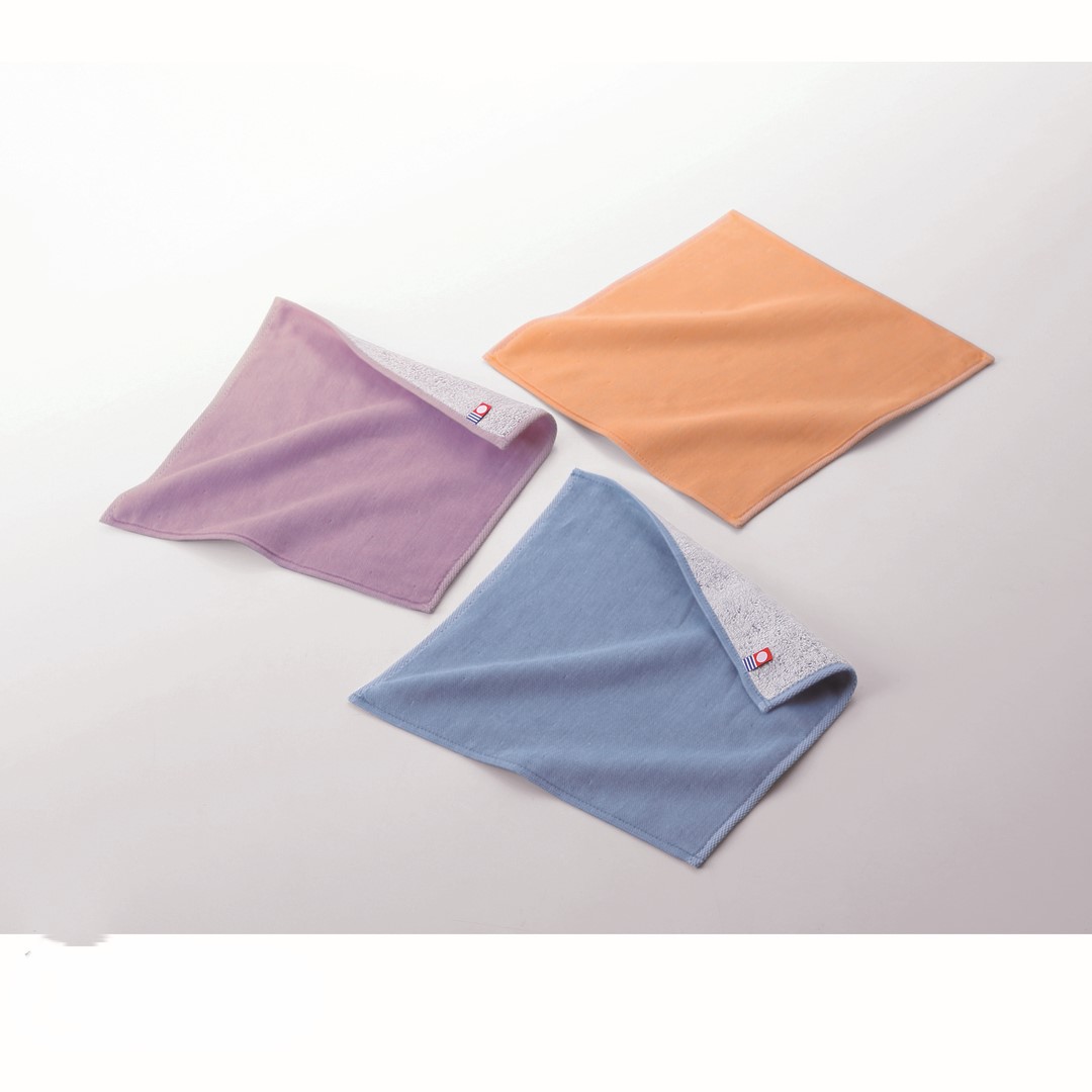 【商品のみ】今治ガーゼ＆パイルミニハンカチ