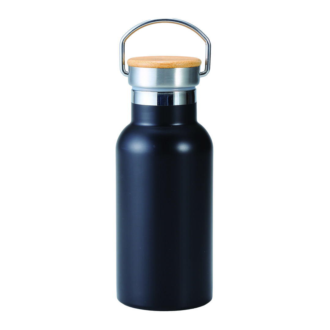 バンブーキャップ付真空ステンレスボトル 340ml