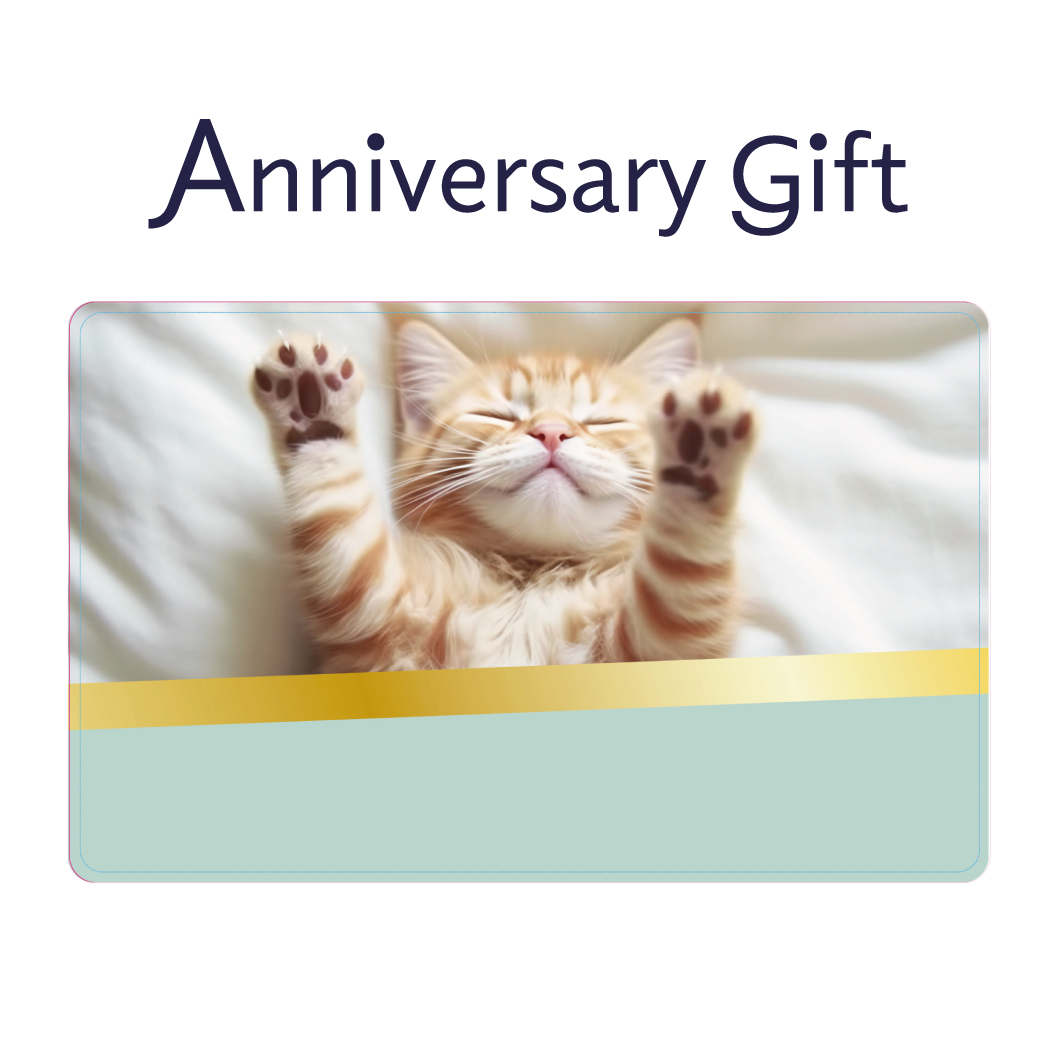 【猫】Anniversary Gift カタログギフトカード