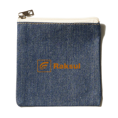 デニムフラットポーチ(SS) インディゴ TP-0037画像
