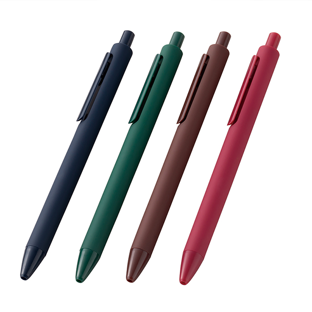 クリップDERUボールペン（4色アソート）