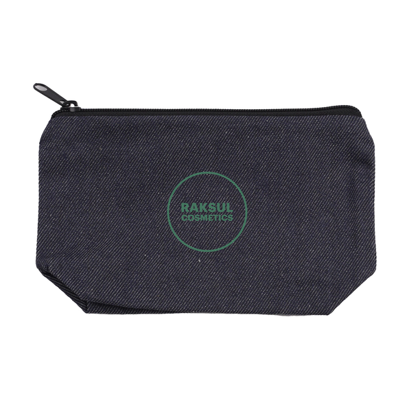 スフィア・リサイクルデニムポーチ画像