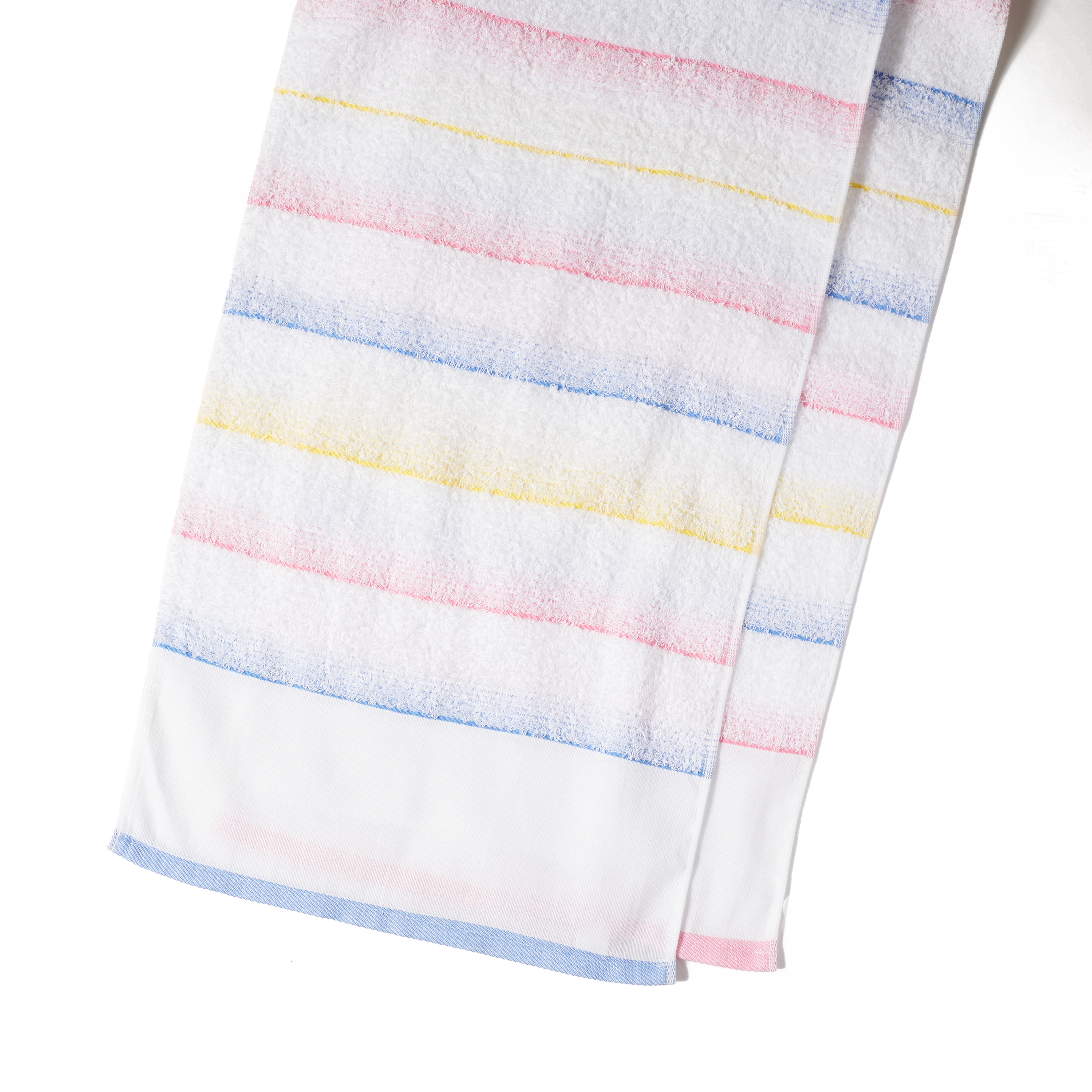 モダンライン柄国産タオル 2色セット 260匁