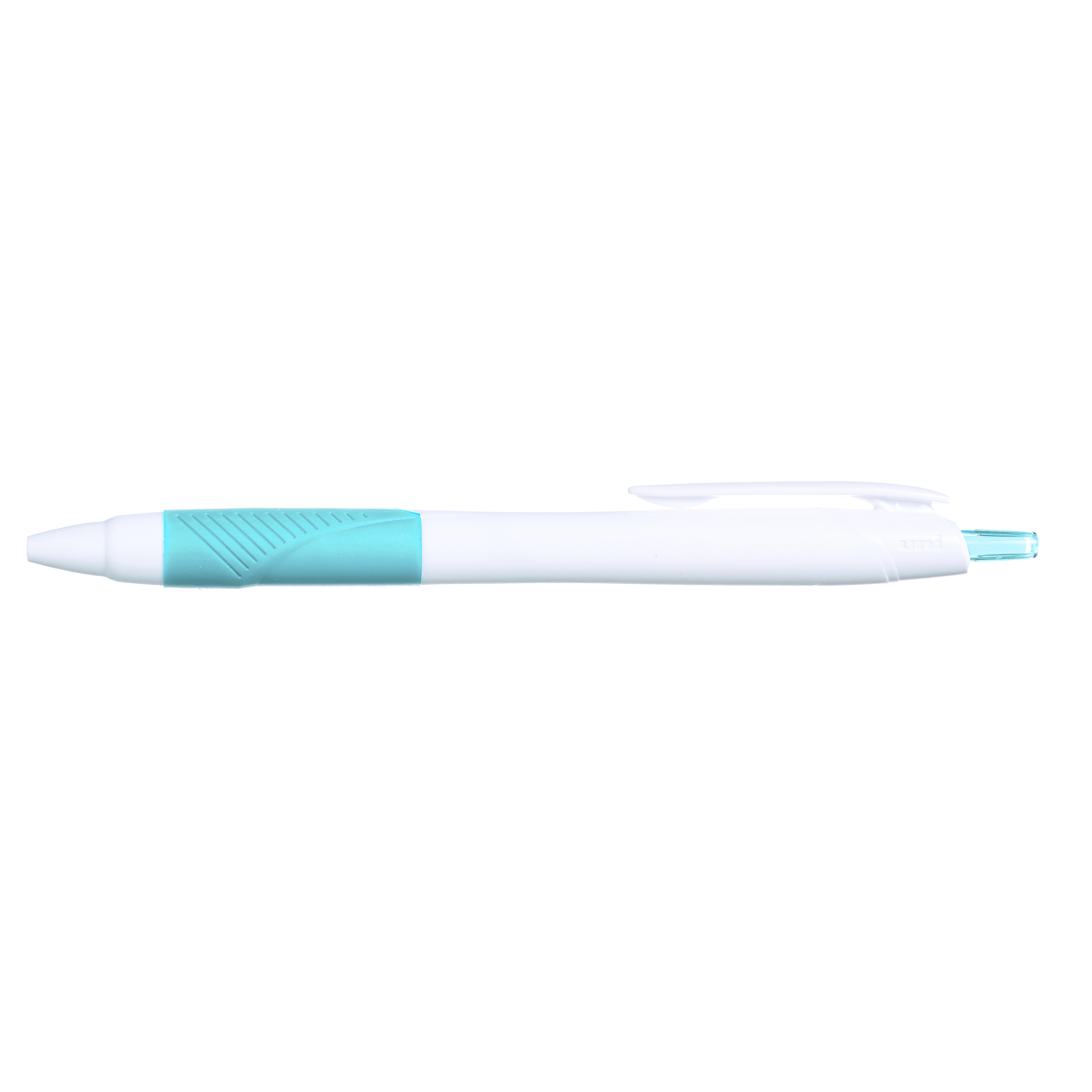 三菱鉛筆 ジェットストリーム スタンダード 白軸 0.5mm(色付きラバーグリップ)