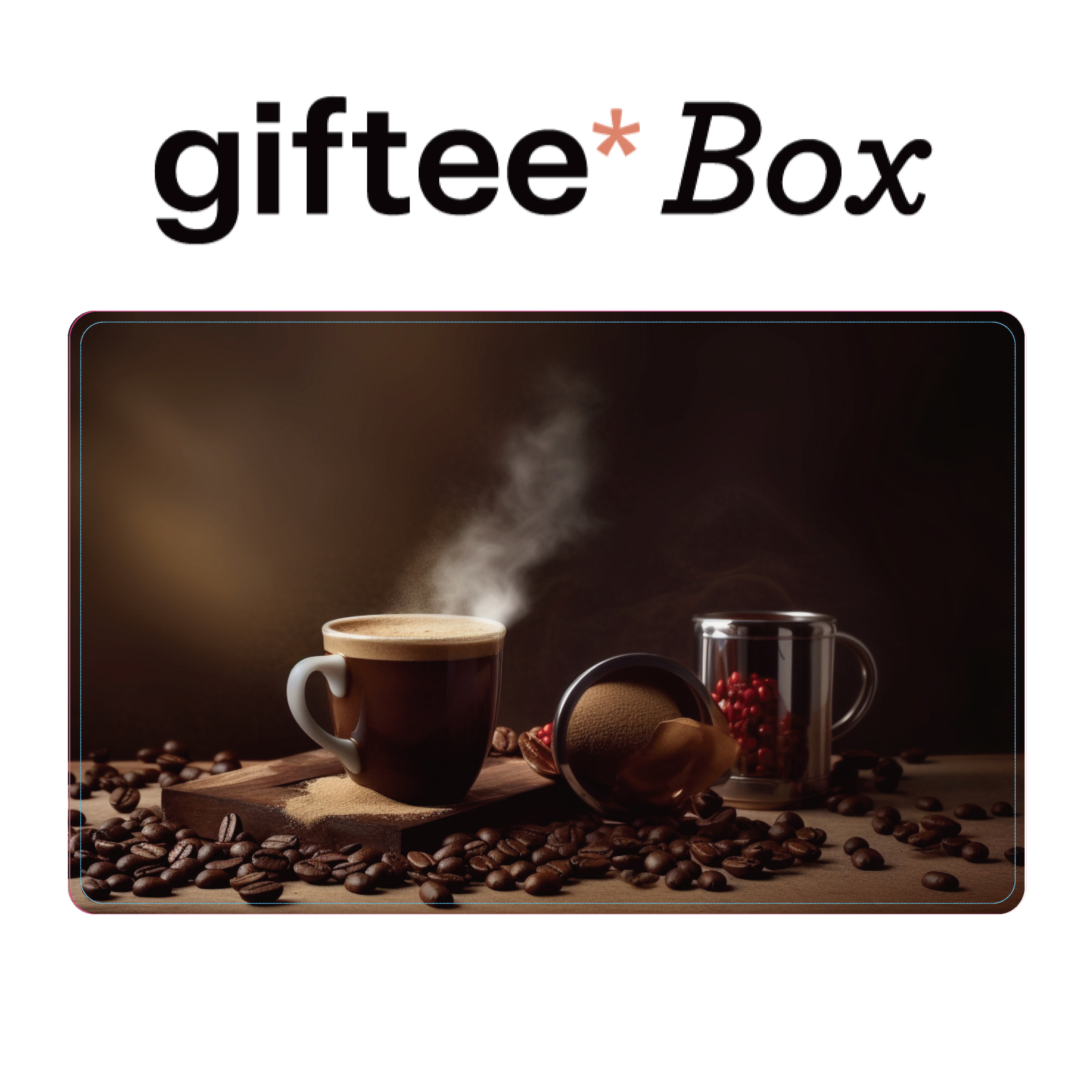 コーヒー】giftee Box ギフトカード｜ノベルティ・オリジナルグッズ