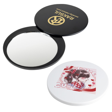 丸形スライドミラー画像