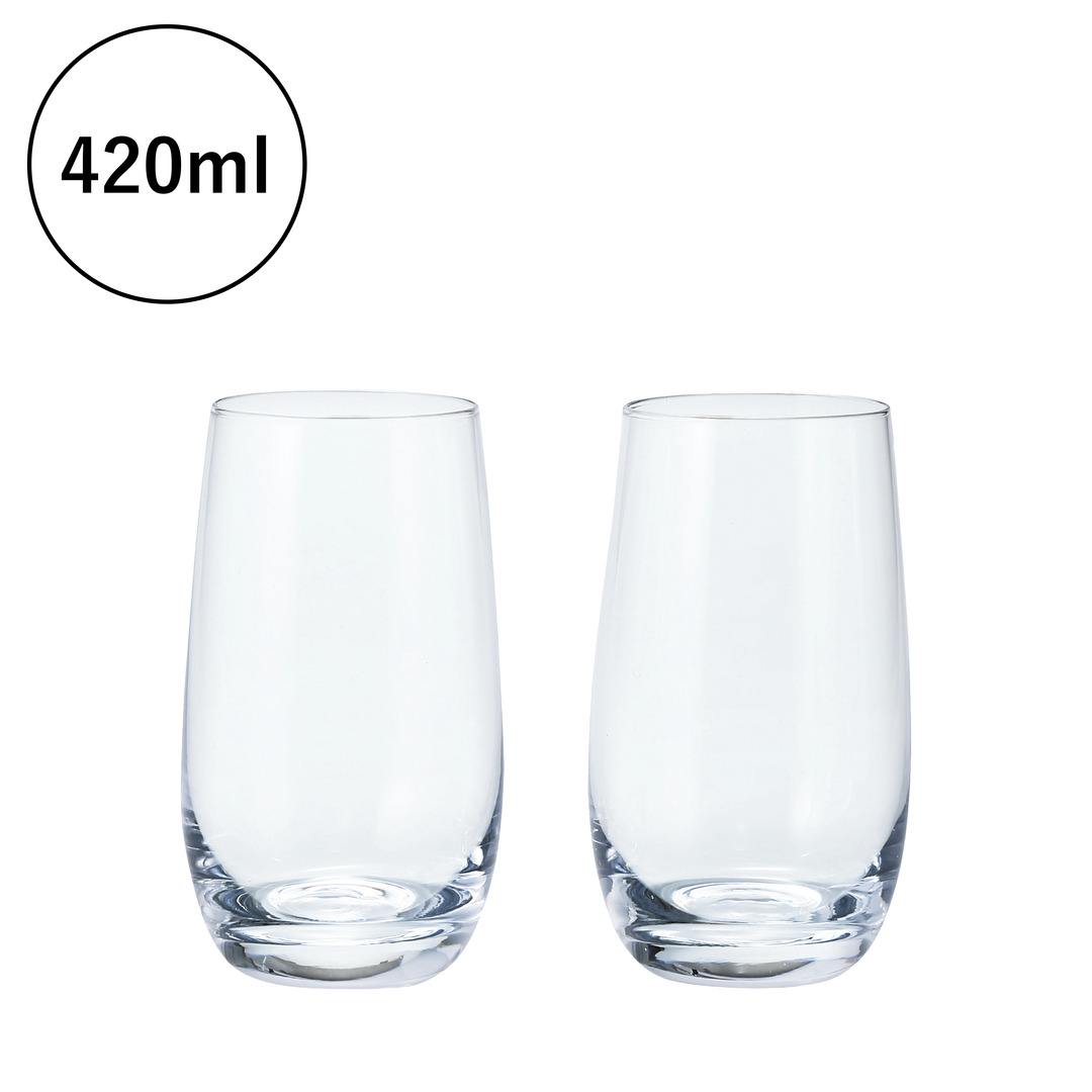 【商品のみ】mince ペアグラス (420ml)