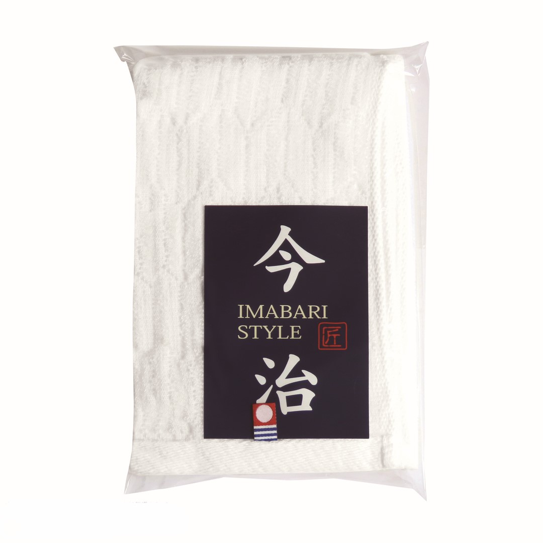 【商品のみ】今治矢絣文様フェイスタオル