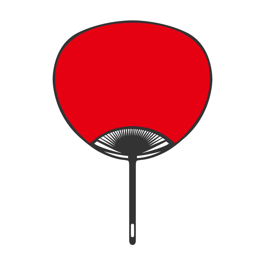 名入れうちわ（無地） ミニサイズ