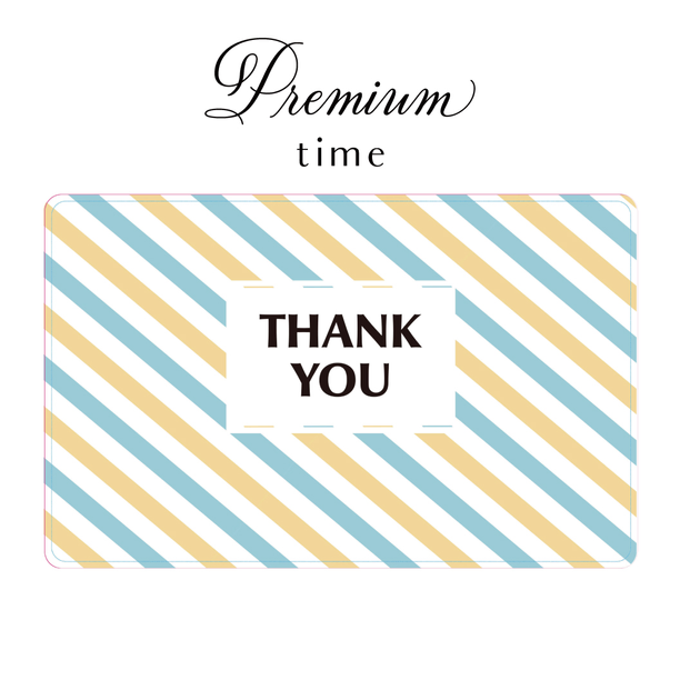 【ストライプ】PREMIUM TIME カタログギフトカード画像