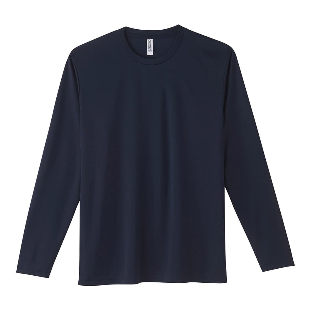 glimmer 3.5オンス インターロックドライ長袖Tシャツ