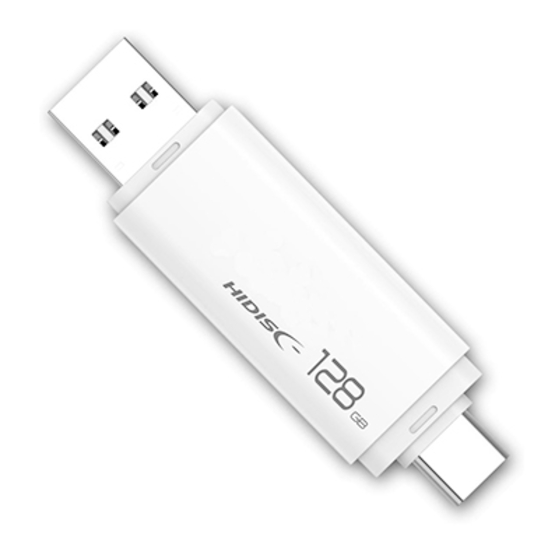 【短納期】HIDISC USBメモリ Type-A+Type-C HDUF134C