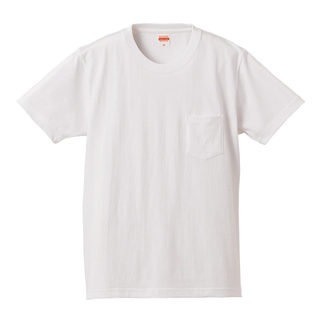 7 1オンス ヘヴィーウェイトオリジナルtシャツ ポケット付 ネット印刷のラクスル