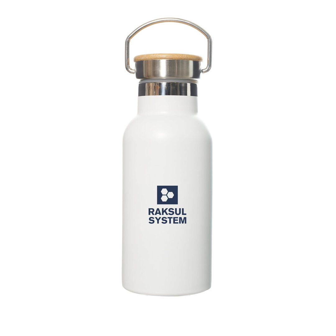 バンブーキャップ付真空ステンレスボトル 340ml