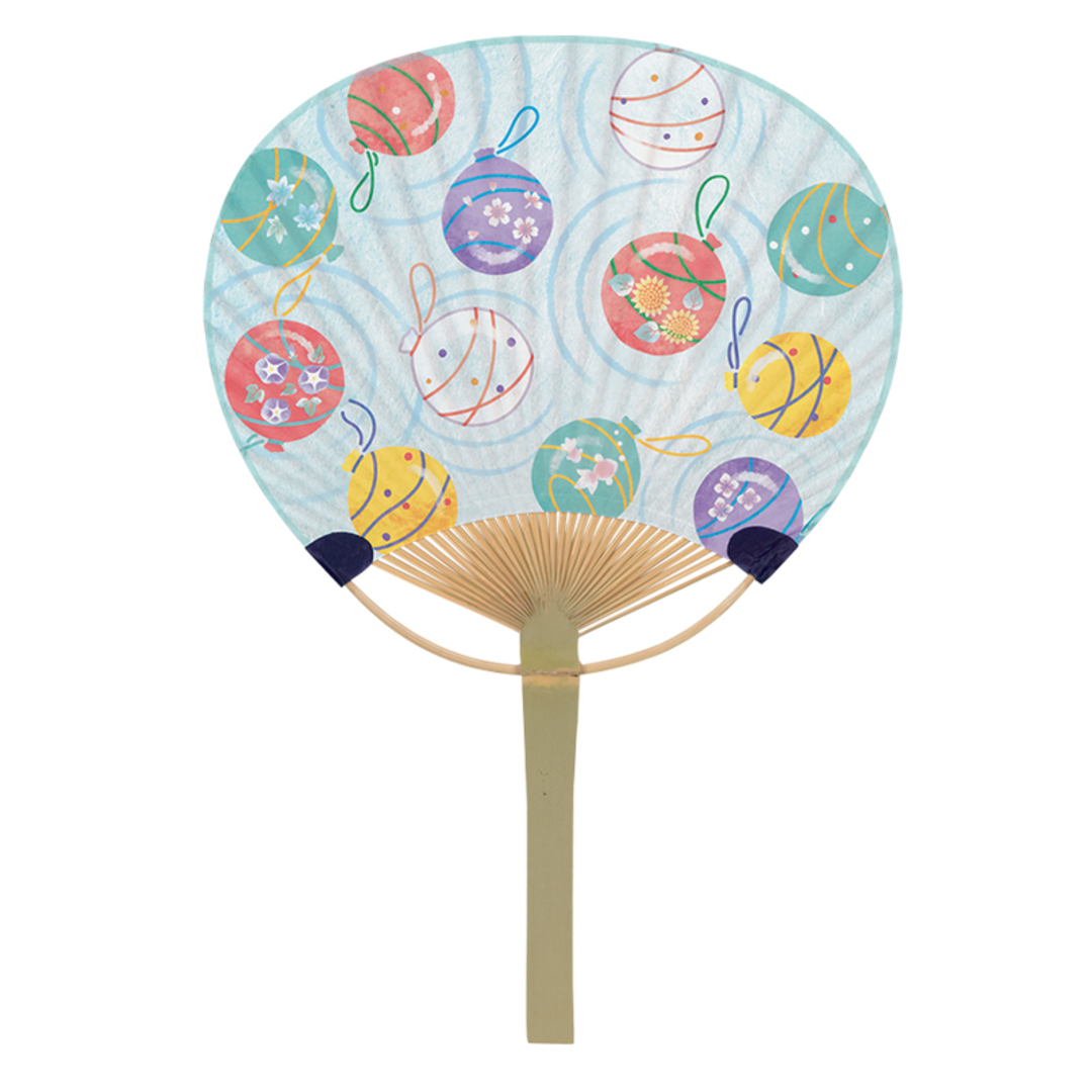 唐月小丸竹うちわ（2026年）