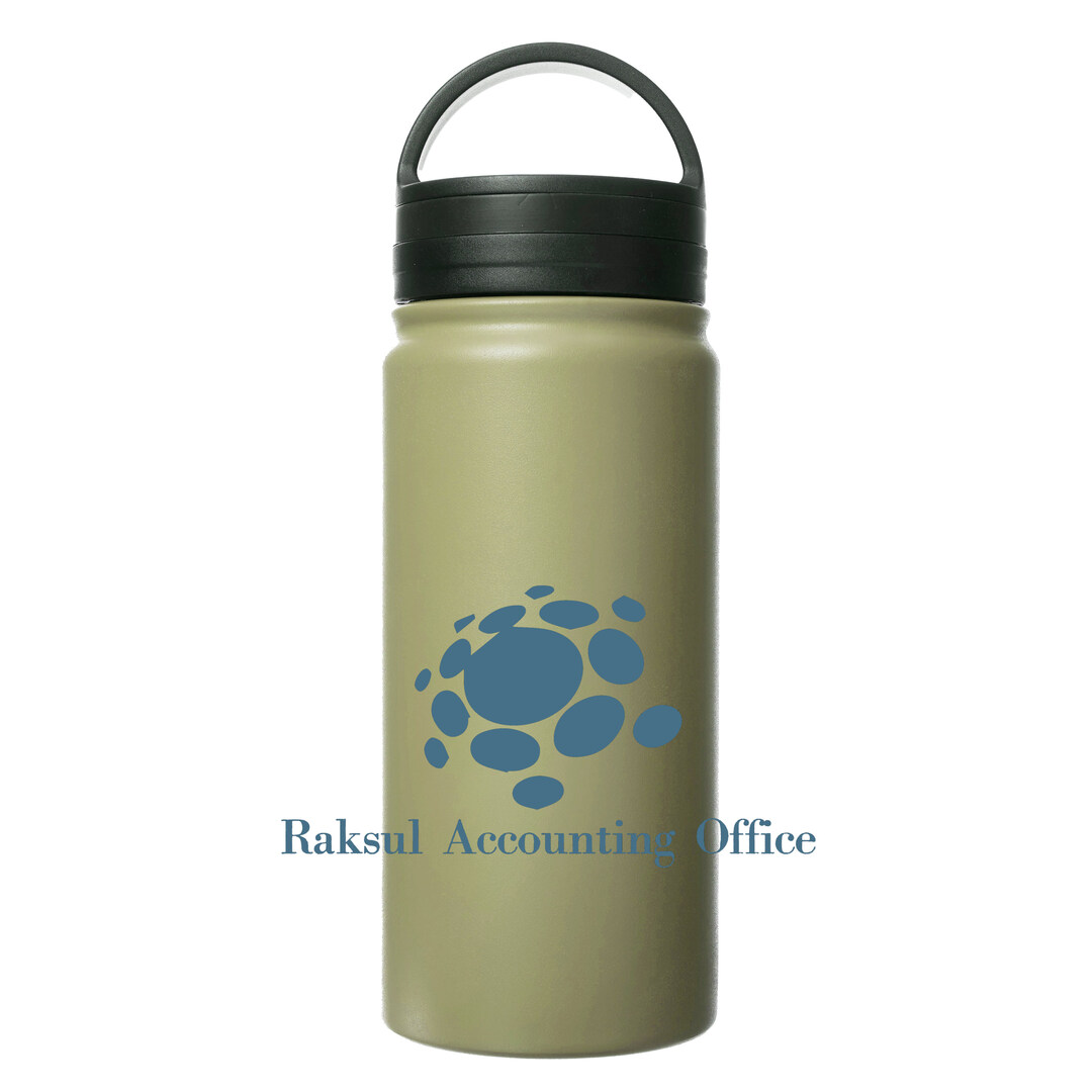 ビーサイド 真空二重ハンドル付マグボトル 500ml｜ノベルティ