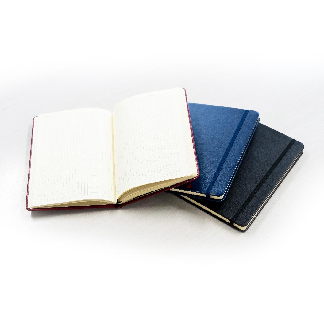 ハードカバーノート A5 5mm方眼｜ノベルティ・オリジナルグッズ・記念