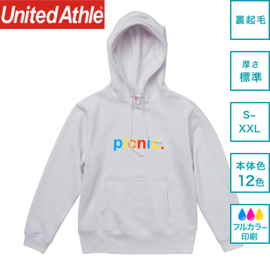 United Athle 10.0オンス T/Cスウェットプルオーバーパーカー