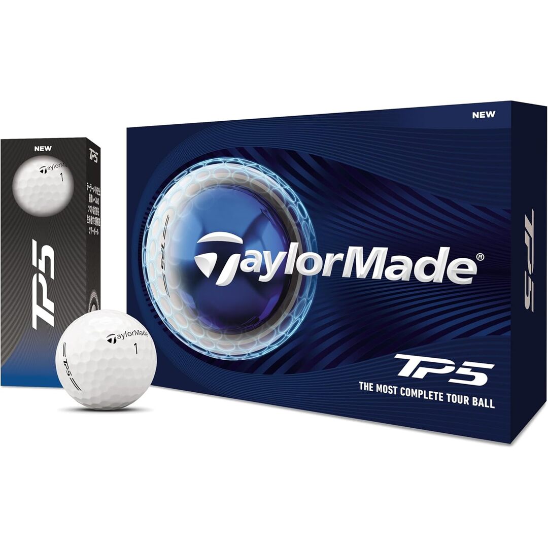 TaylorMade】テーラメイド TP5 ゴルフボール(3球箱×4箱) ｜ノベルティ