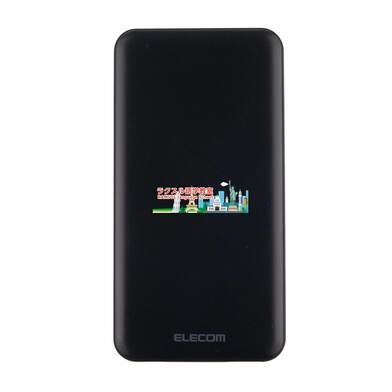 エレコム モバイルバッテリー 100000mAh 2ポート PD準拠 20W出力画像