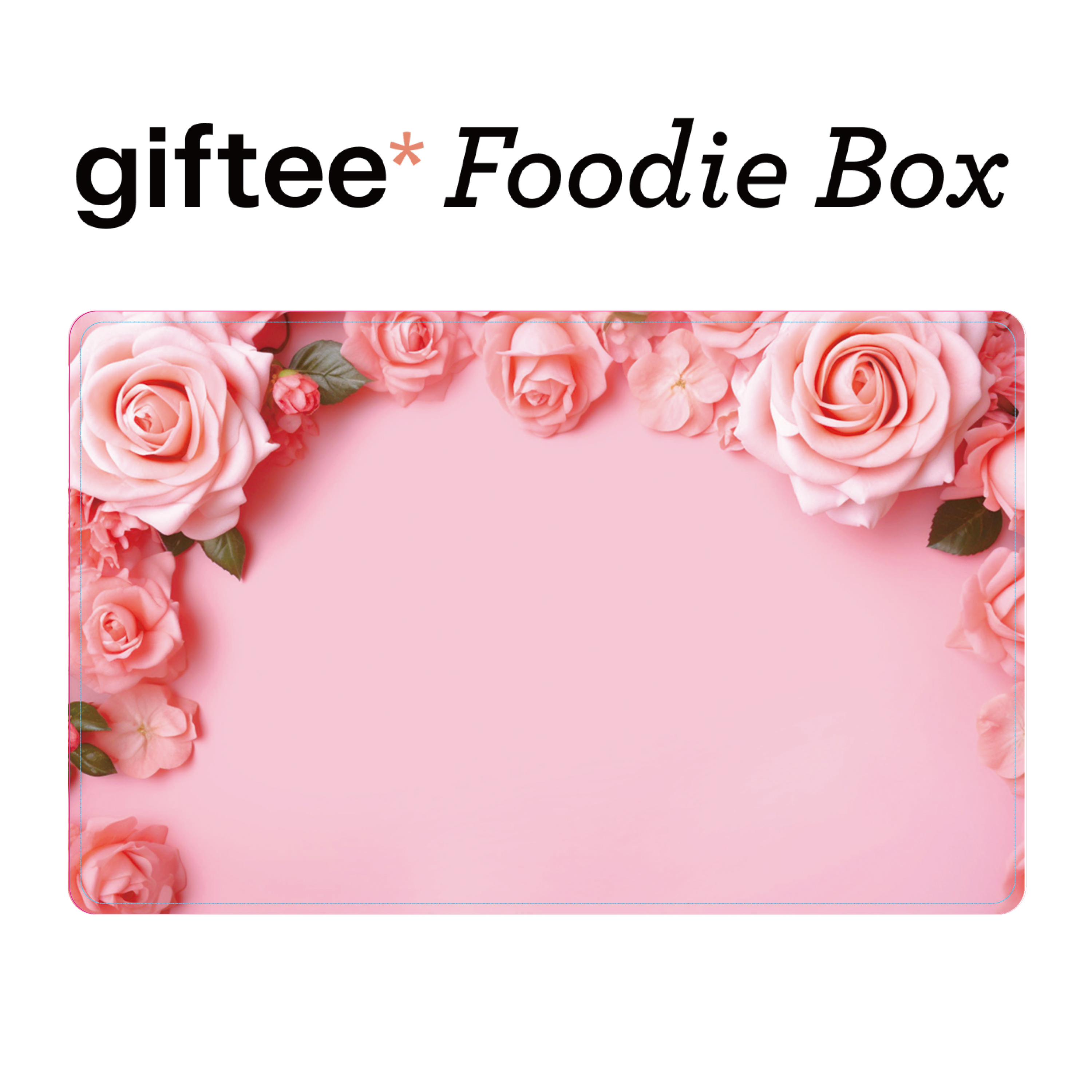 【花柄】giftee Foodie Box ギフトカード