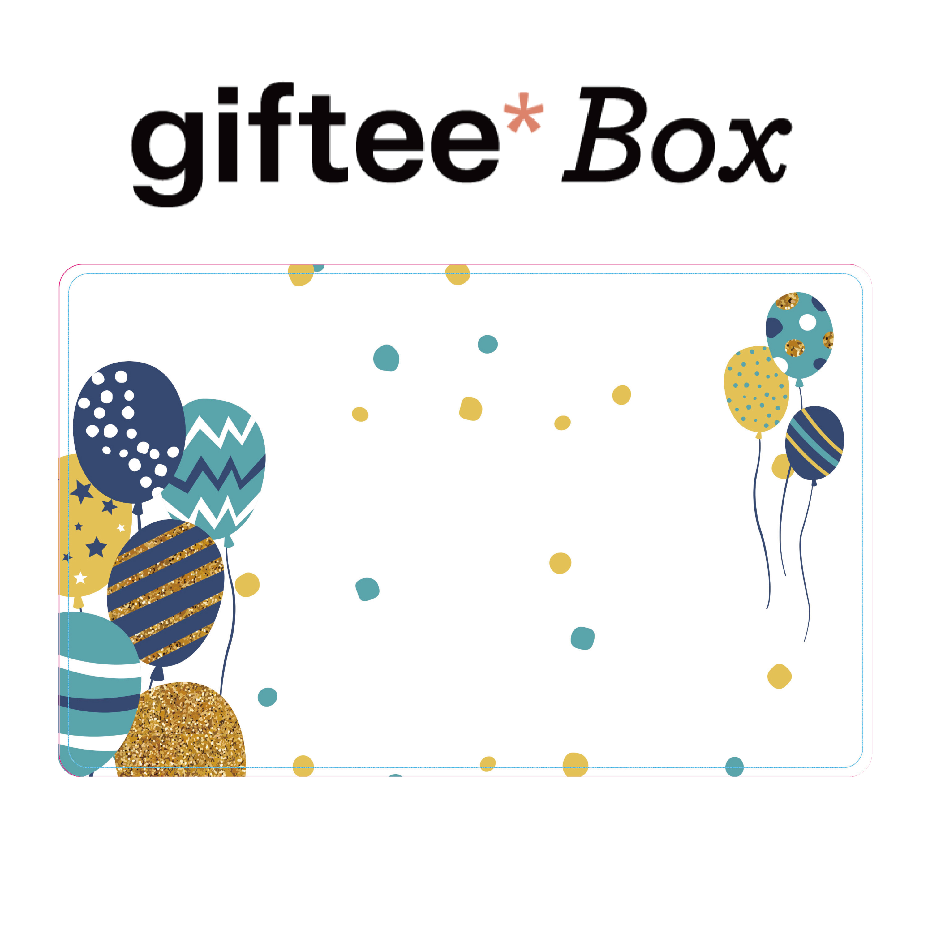 【風船】giftee Box ギフトカード