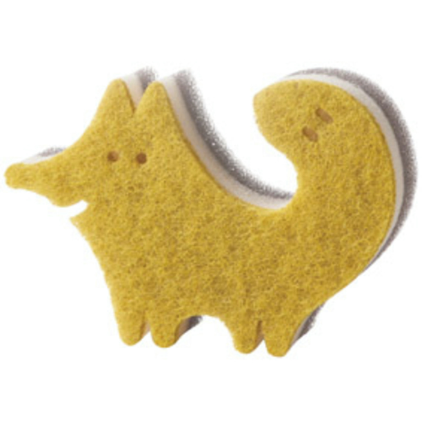 【商品のみ】ぶらりんアニマルキッチンスポンジ画像