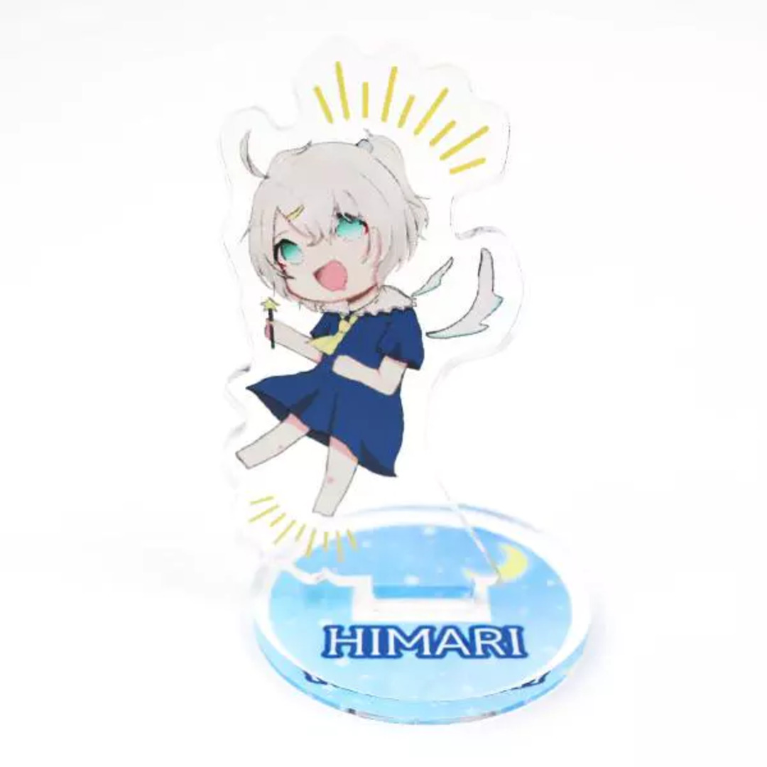 フリーカット縦型アクリルスタンド 3mm厚