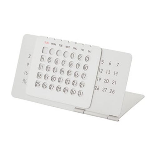 アルミ万年カレンダー 卓上 TS-1132｜ノベルティ・オリジナルグッズ