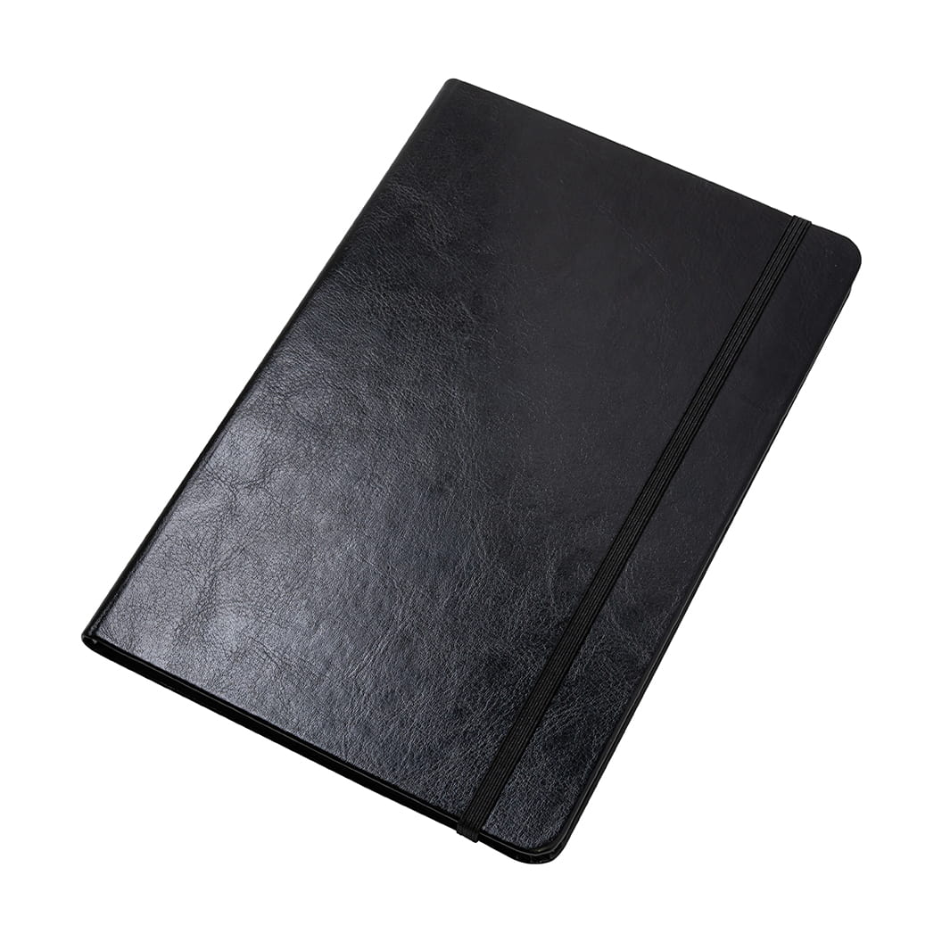 レザー調ハードカバーノート A5 6mm罫