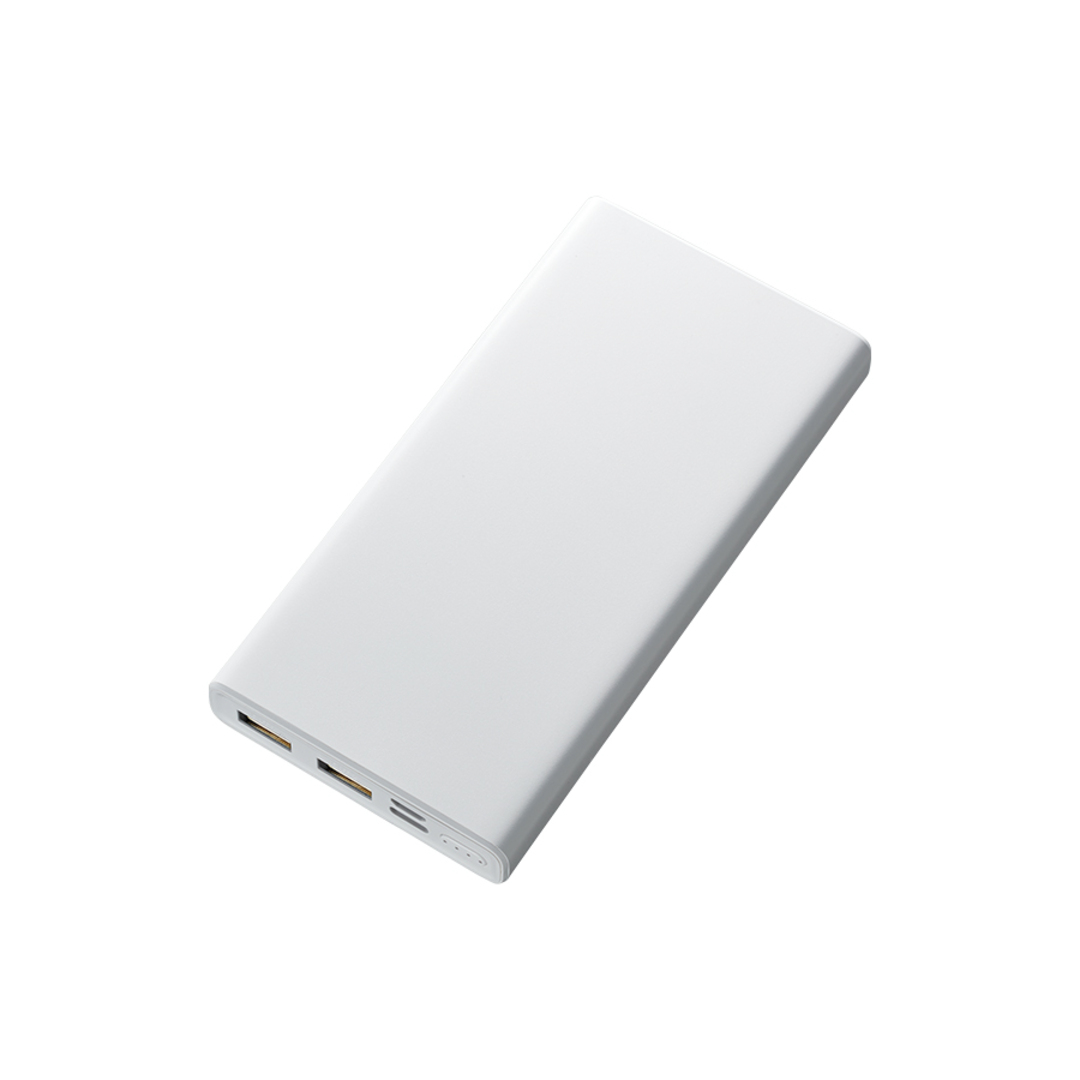 モバイルチャージャー 10000mAh 2ポート MicroUSB･Type-C