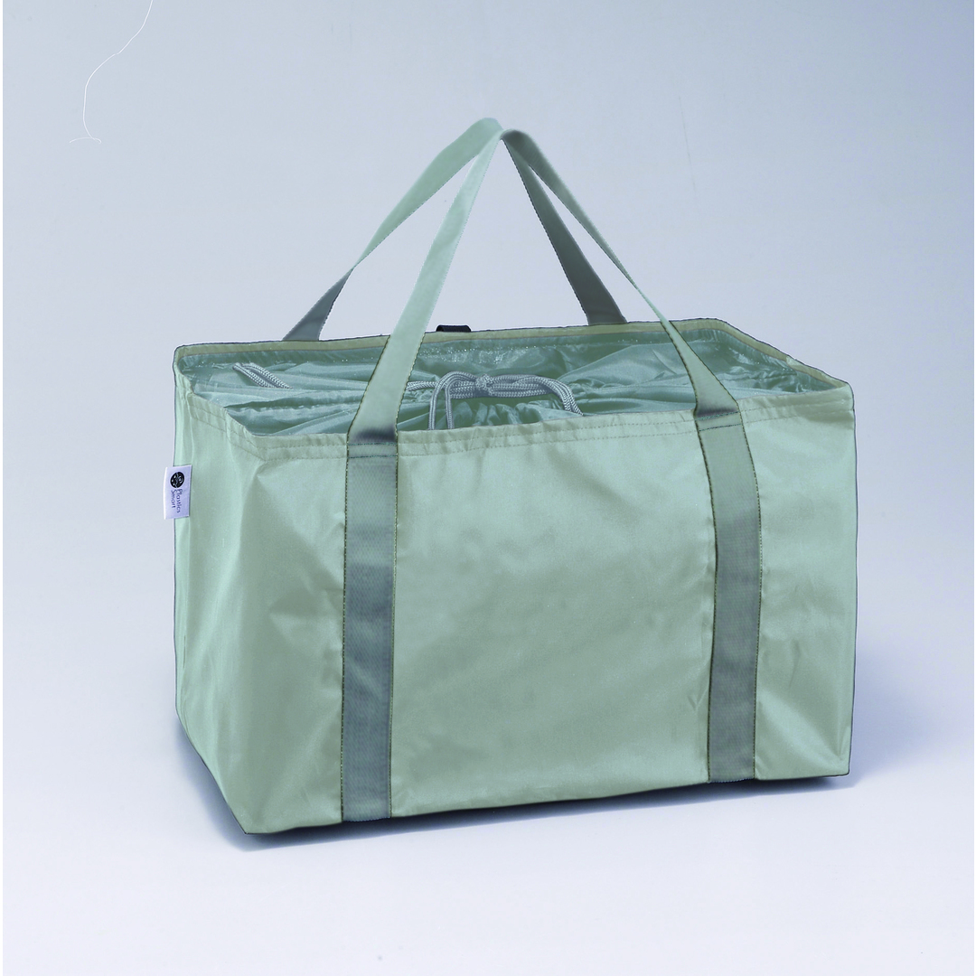 リフェロ・再生PETポータブル巾着ショッピングクーラーバッグ